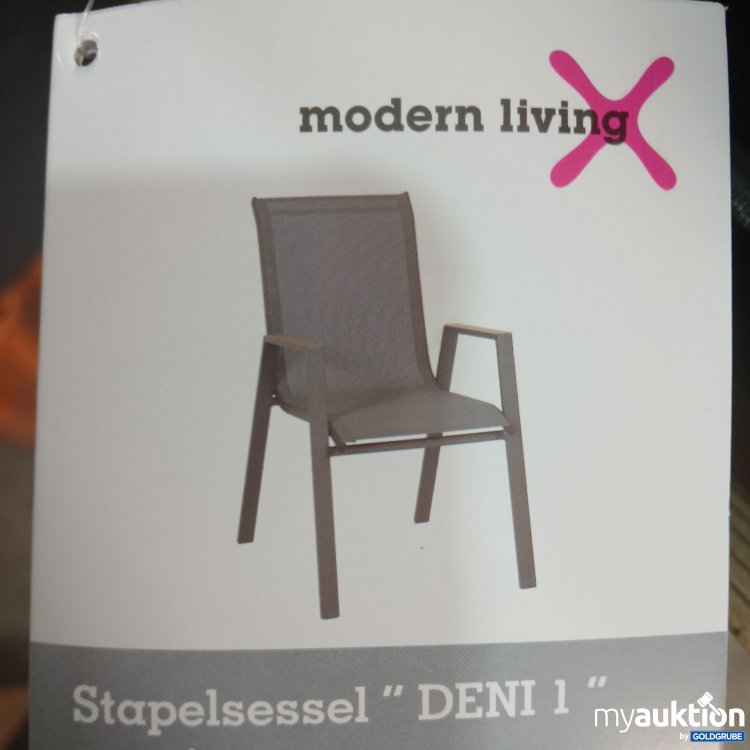 Artikel Nr. 852155: Modern Living Stapelsessel Deni 1 4 Stück 