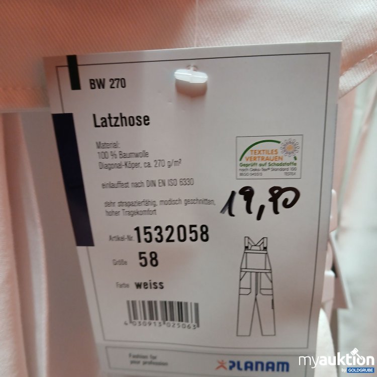 Artikel Nr. 908155: Planam Latzhose 