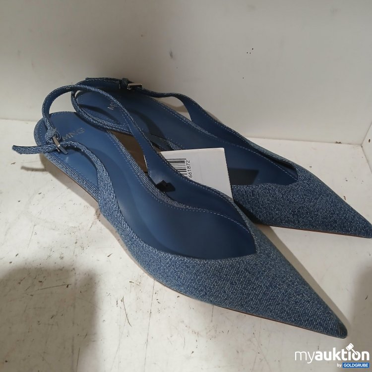 Artikel Nr. 990155 Artikel Nr. 990155: Mango Slingpumps spitz Denim