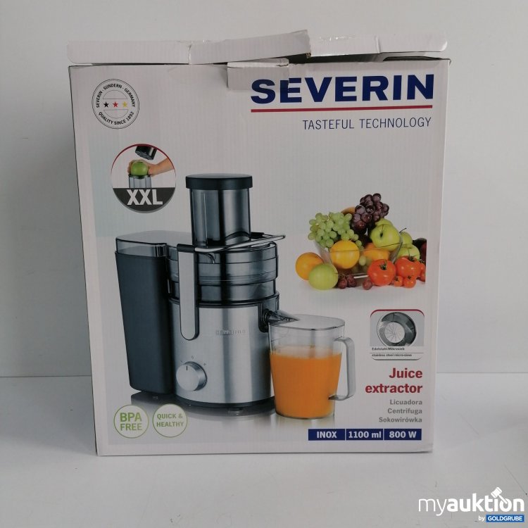 Artikel Nr. 340156 Artikel Nr. 340156: Severin Entsafter 800W, 1100ml