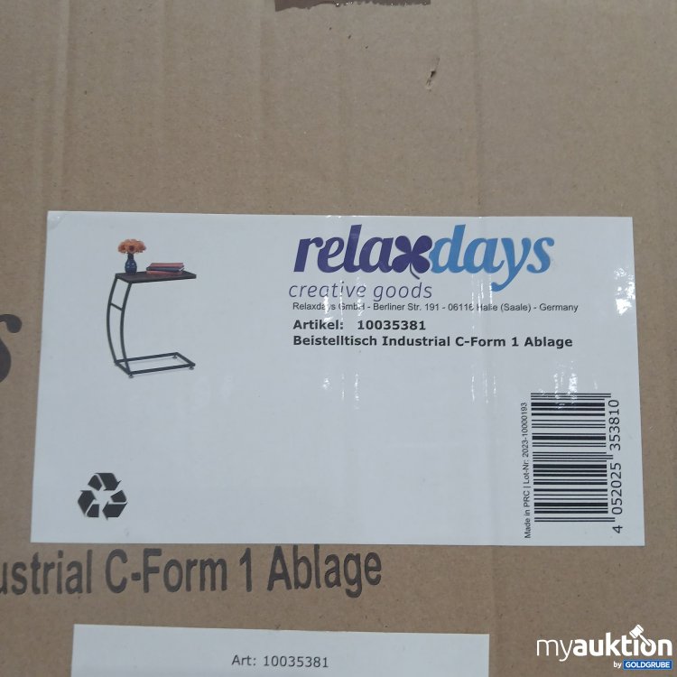 Artikel Nr. 361156 Artikel Nr. 361156: Relaxdays Beistelltisch 10035381