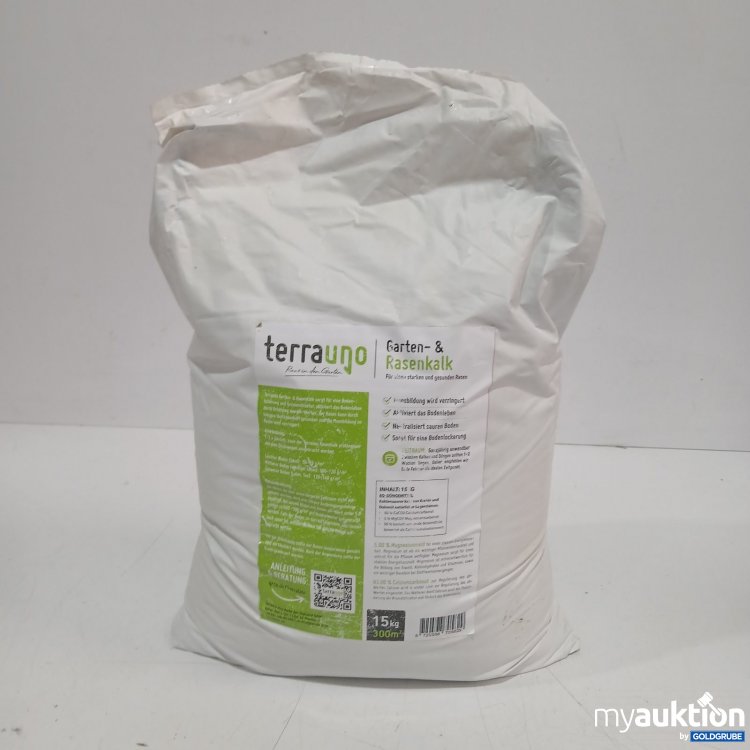 Artikel Nr. 472156 Artikel Nr. 472156: terrauno Garten- & Rasenkalk 15 kg