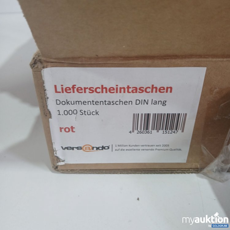 Artikel Nr. 832156 Artikel Nr. 832156: Lieferscheintaschen 1000Stk