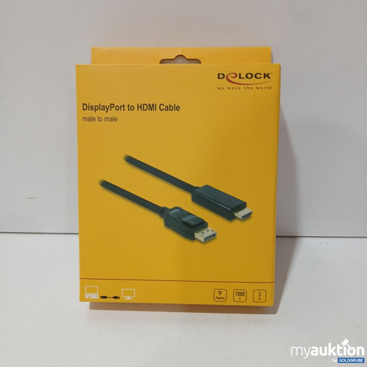 Artikel Nr. 854156 Artikel Nr. 854156: Delock DisplayPort to HDMI Cable
