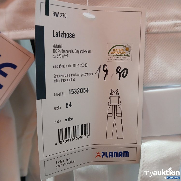 Artikel Nr. 908156: Planam Latzhose 