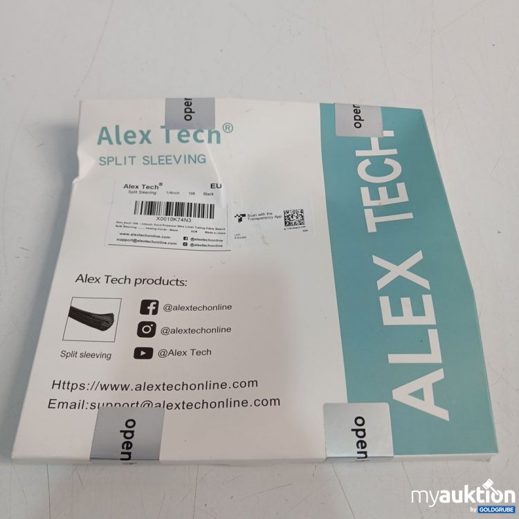Artikel Nr. 920156: Alex Tech Split Sleeving