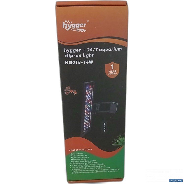 Artikel Nr. 922156: hyggger Clip On Vollspektrum Licht HG018-14W