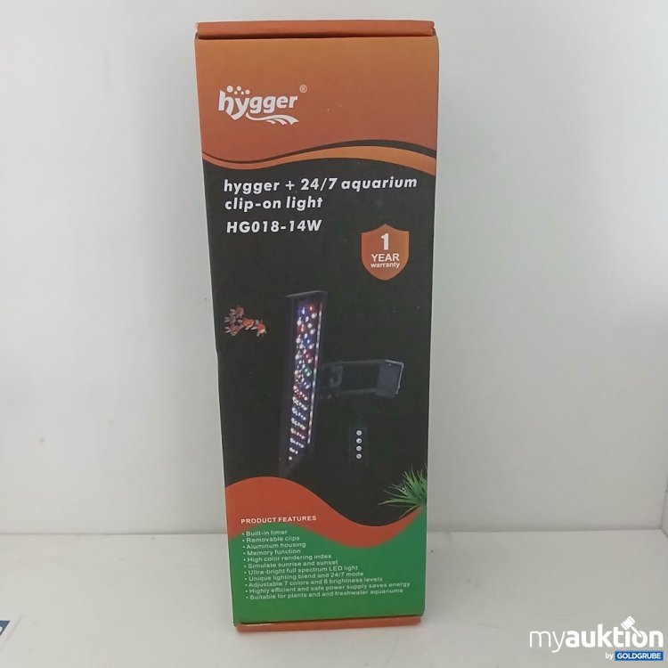 Artikel Nr. 922156: hyggger Clip On Vollspektrum Licht HG018-14W