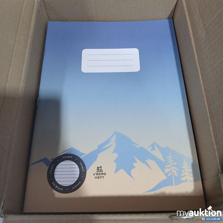 Artikel Nr. 951156: Schulhefte A4 liniert 9mm 24Blatt blau 20Stk 