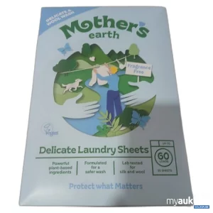 Artikel 468156: Mothers earth Delicate Laundry Sheets Fragrance Free 30Sheets 150 g