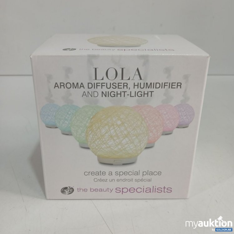 Artikel Nr. 447157 Artikel Nr. 447157: Lola Aroma Diffuser, Humidifier and Night-Light
