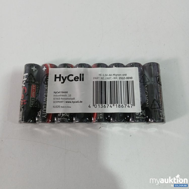 Artikel Nr. 800157 Artikel Nr. 800157: HyCell AA 8 Stück