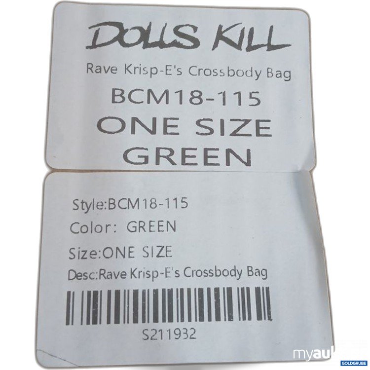 Artikel Nr. 919157: DOLLS KILL Rave Krisp-E's Crossbody Bag ONE SIZE