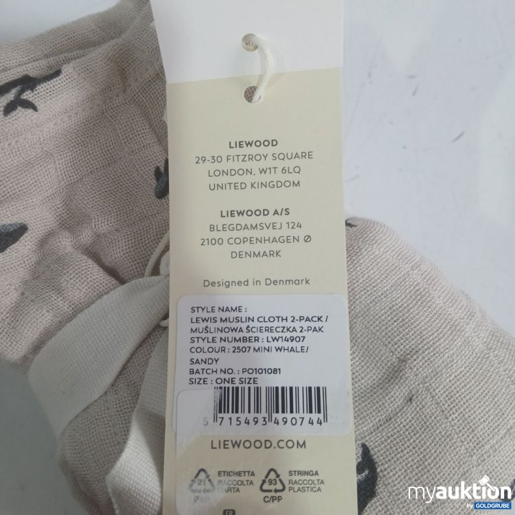 Artikel Nr. 939157: LIEWOOD Lewis Muslin Cloth 2-Pack
