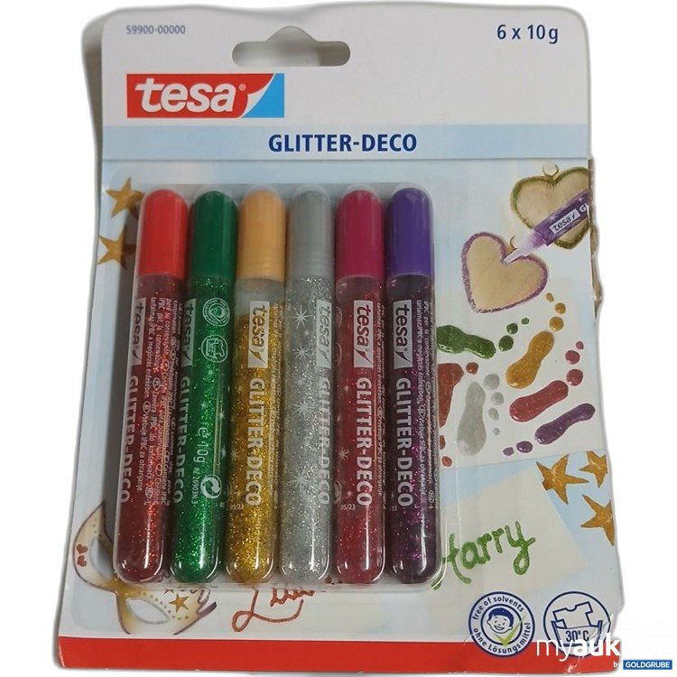 Artikel Nr. 978157 Artikel Nr. 978157: tesa Glitter-Deco 6x10 g