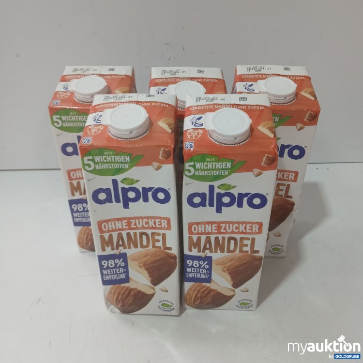 Artikel Nr. 988157 Artikel Nr. 988157: Alpro Mandel-Milch Ohne Zucker 1L 5Stk