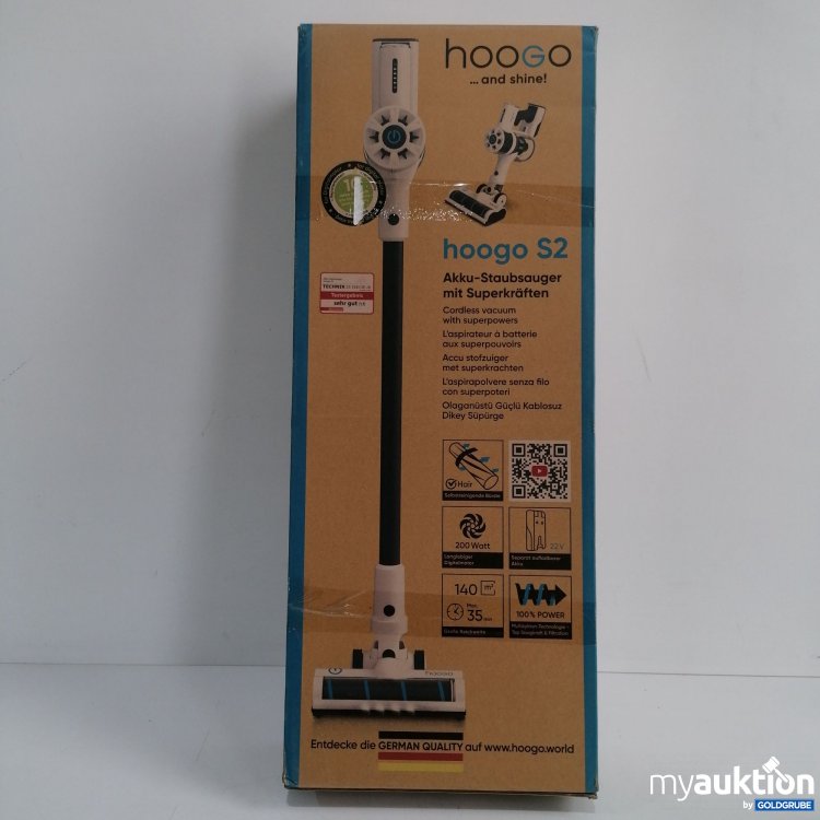 Artikel Nr. 340158 Artikel Nr. 340158: Hoogo S2 Staubsauger Akku