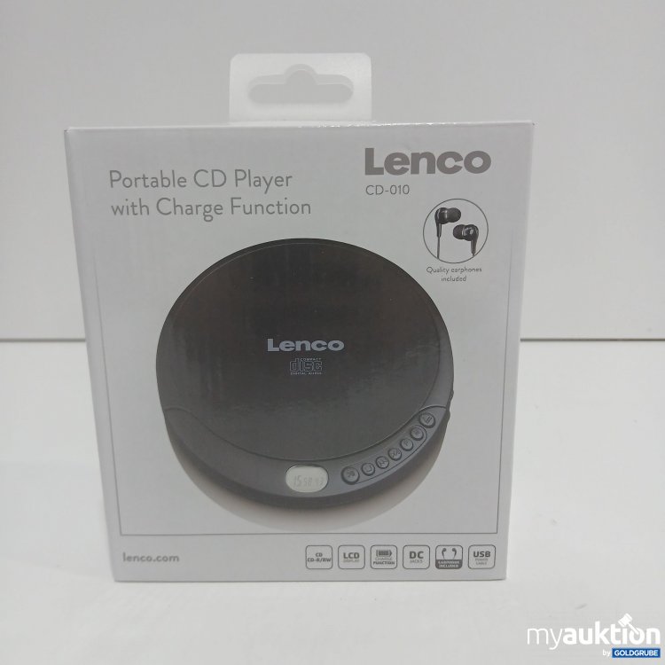 Artikel Nr. 361158 Artikel Nr. 361158: Lenco Portable CD Player CD-010