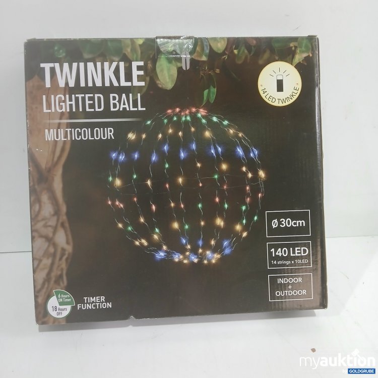 Artikel Nr. 465158 Artikel Nr. 465158: Twinkle Lighted Ball 30 cm 140 l ED multicolour