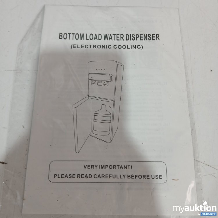Artikel Nr. 472158 Artikel Nr. 472158: Bottom Load Water Dispenser Wasserspender schwarz