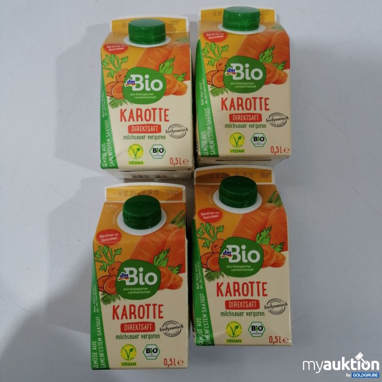 Artikel Nr. 875158: DmBio Karotte Direktsaft 4Stk