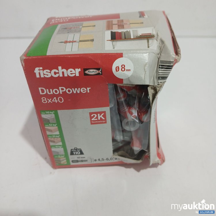 Artikel Nr. 882158: Fischer DuoPower 8x40 100Stk 
