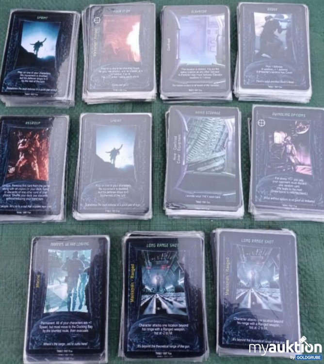 Artikel Nr. 907158 Artikel Nr. 907158: Ca. 276 Aliens Predator Sammelkarten von 1997