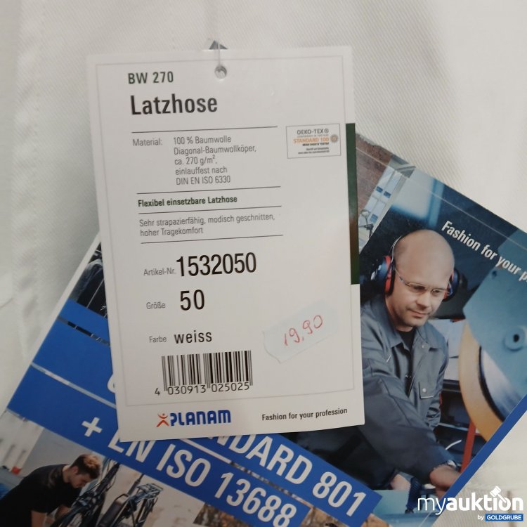 Artikel Nr. 908158: Planam Latzhose 