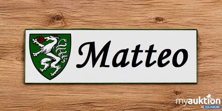Artikel Nr. 937158 Artikel Nr. 937158: Blechschild