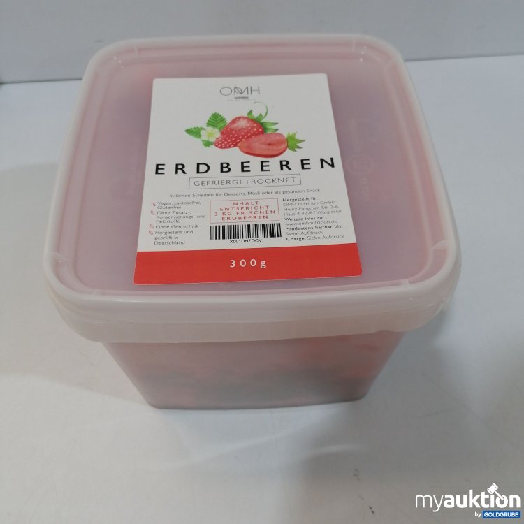 Artikel Nr. 950158: OMH Erdbeeren gefriergetrocknet 300g