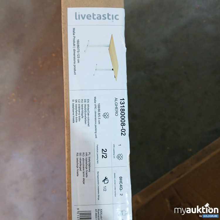 Artikel Nr. 955158 Artikel Nr. 955158: Livetastic Schreibtisch 160×80×73cm unvollständig 2/2