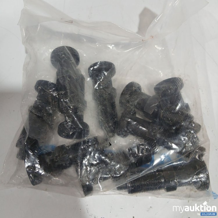 Artikel Nr. 960158: Rastbolzen mit Sechskantbund 10x10mm M20 x 1,5Stahl 10Stk 