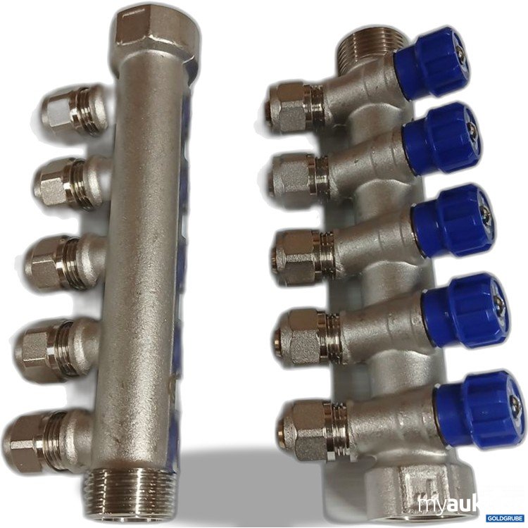 Artikel Nr. 978158 Artikel Nr. 978158: Verteilereinheit mit blauen Ventilen