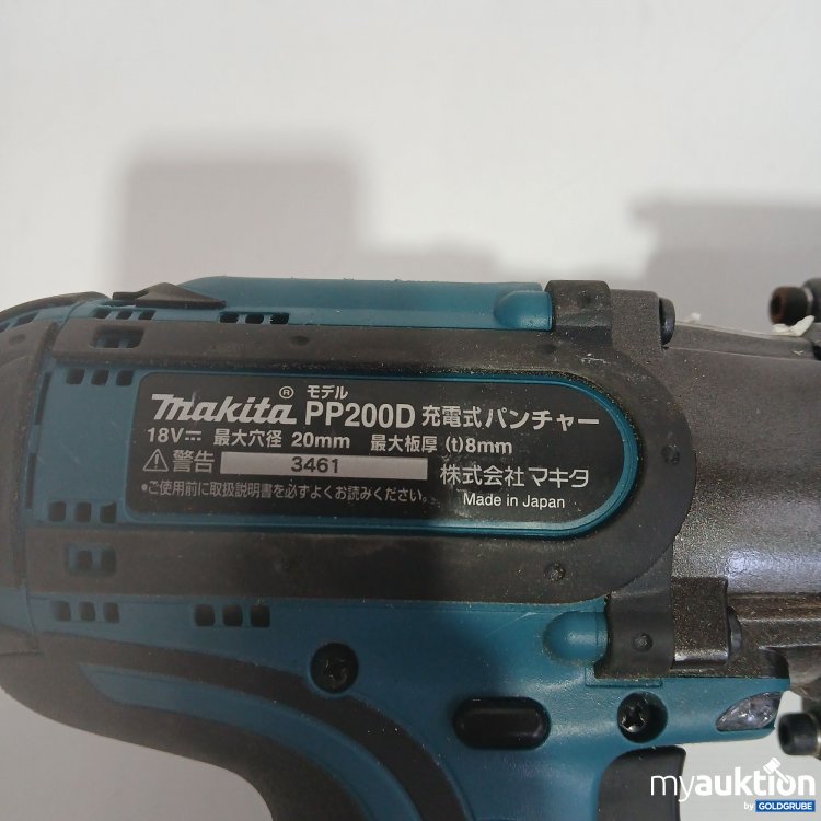 Artikel Nr. 399159 Artikel Nr. 399159: Makita Akku Lochstanze 18V PP200D