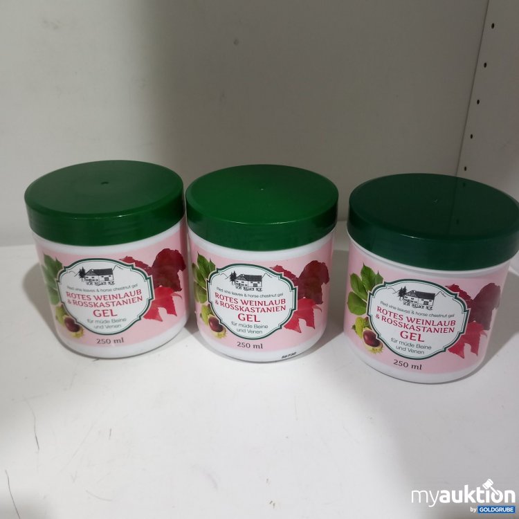 Artikel Nr. 470159 Artikel Nr. 470159: Rotes Weinlaub & Rosskastanien Gel 3x250 ml