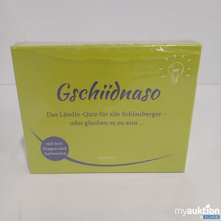 Artikel Nr. 818159 Artikel Nr. 818159: Gschiidnaso Ländle Quiz