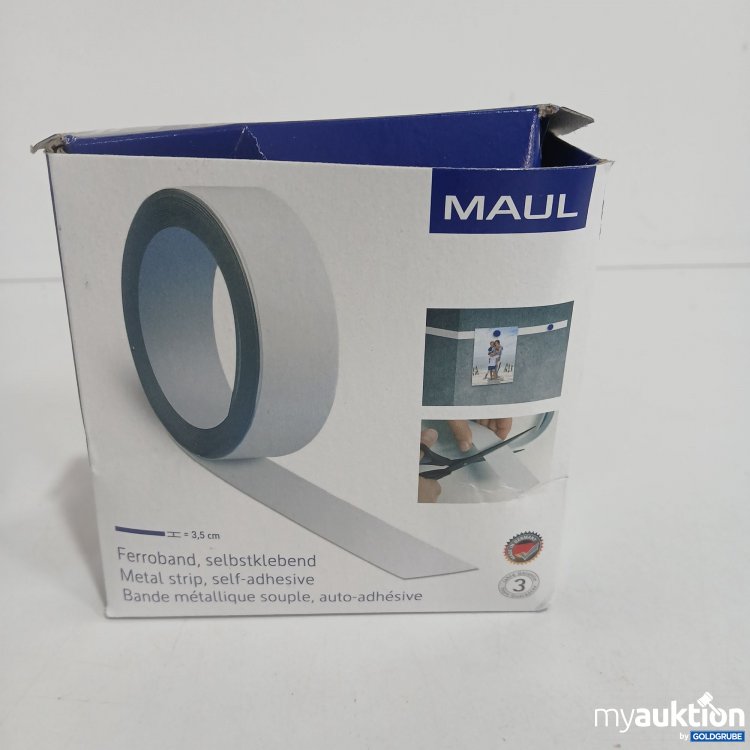 Artikel Nr. 821159 Artikel Nr. 821159: Maul Ferroband selbstklebend 500x3,5cm