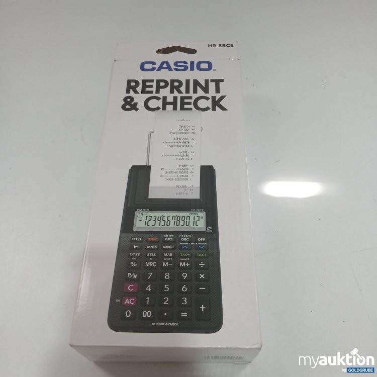 Artikel Nr. 857159 Artikel Nr. 857159: Casio Reprint & Check HR-8RCE