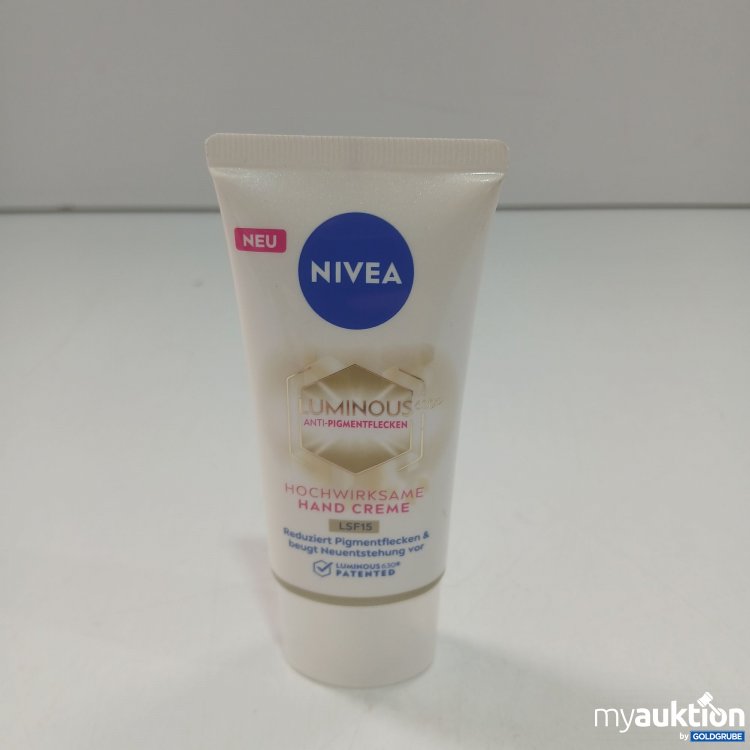 Artikel Nr. 871159 Artikel Nr. 871159: Nivea Hochwirksame Hand Creme LSF15 50ml