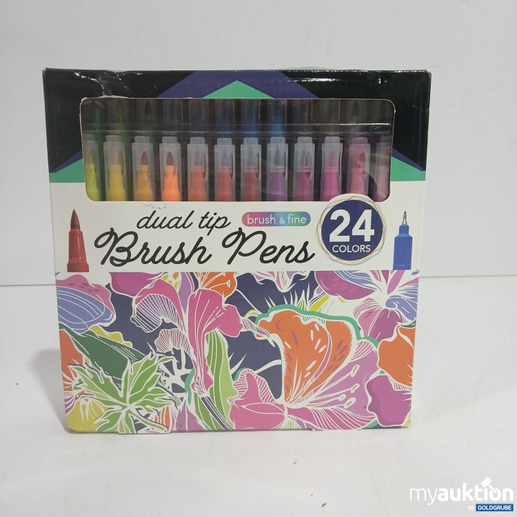 Artikel Nr. 894159: Dual Tip Brush Pens brush & fine 24Colors 