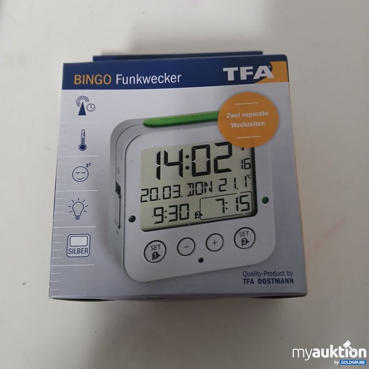 Artikel Nr. 913159 Artikel Nr. 913159: TFA Bingo Funkwecker