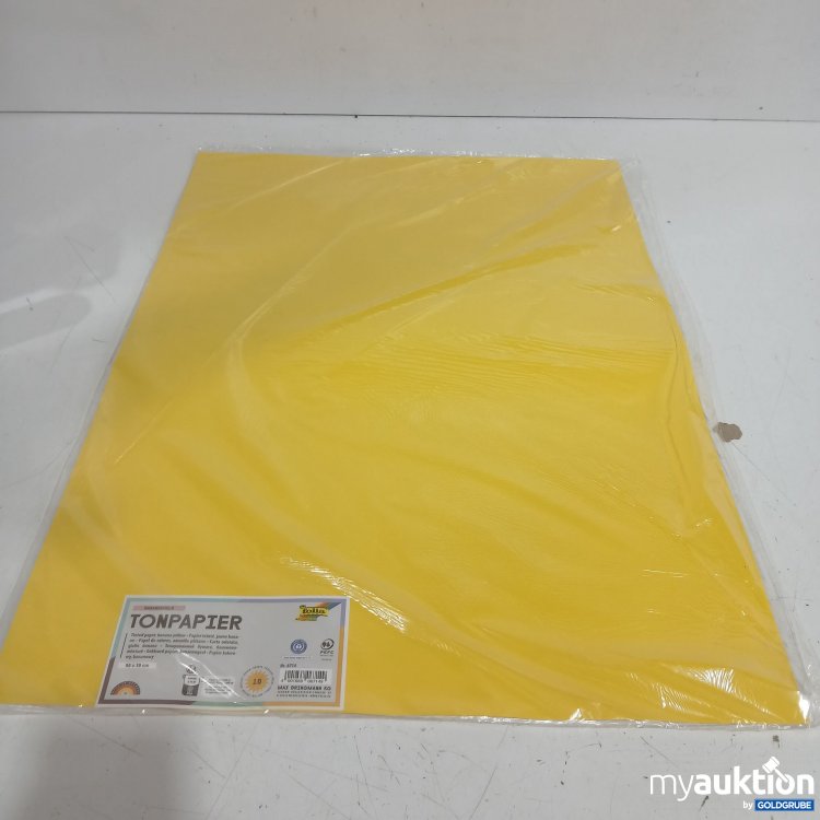 Artikel Nr. 994159 Artikel Nr. 994159: Tonpapier Bananengelb 50x70cm 10Stk