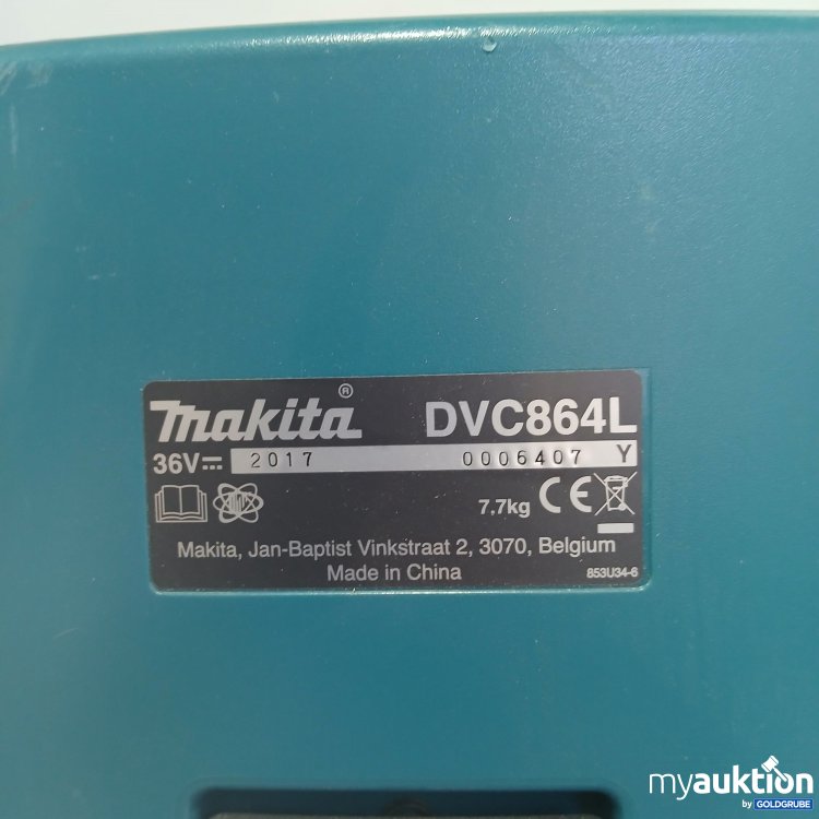 Artikel Nr. 399160 Artikel Nr. 399160: Makita DVC864L laut Foto