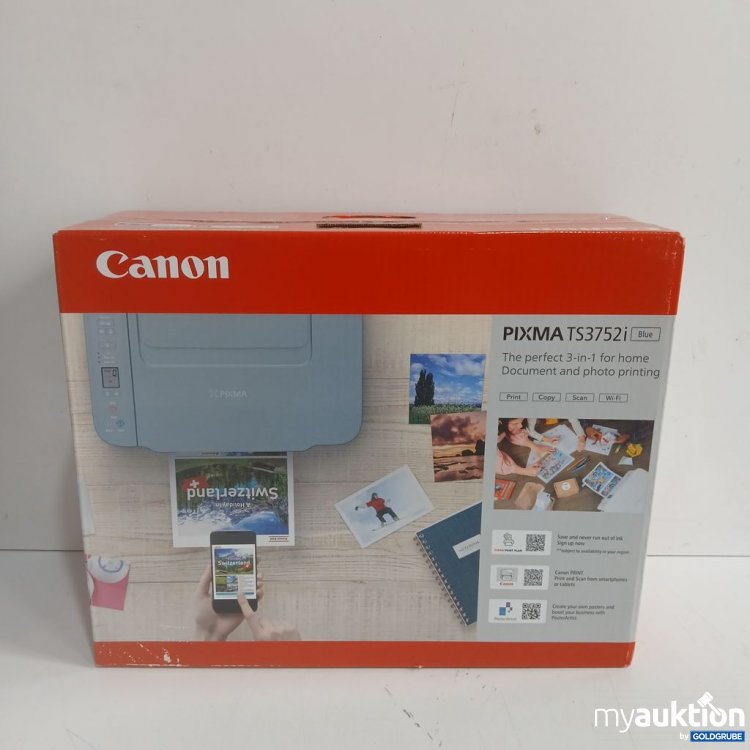 Artikel Nr. 447160 Artikel Nr. 447160: Canon PIXMA TS3752i Drucker blue