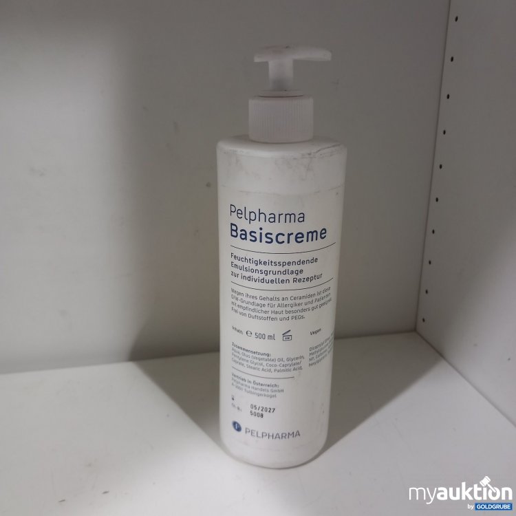Artikel Nr. 470160 Artikel Nr. 470160: Pelpharma Basiscreme 500 ml