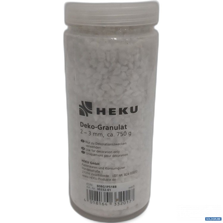 Artikel Nr. 883160: Heku Deko-Granulat 2-3mm 750g
