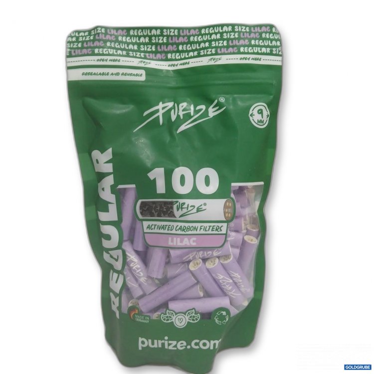 Artikel Nr. 893160: Purize Activated Carbon Filters Lilac Regular 100 Stück