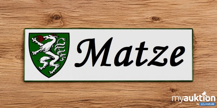 Artikel Nr. 937160: Blechschild 