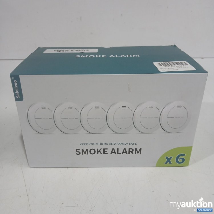 Artikel Nr. 986160 Artikel Nr. 986160: Safeliveo Smoke Alarm 6x