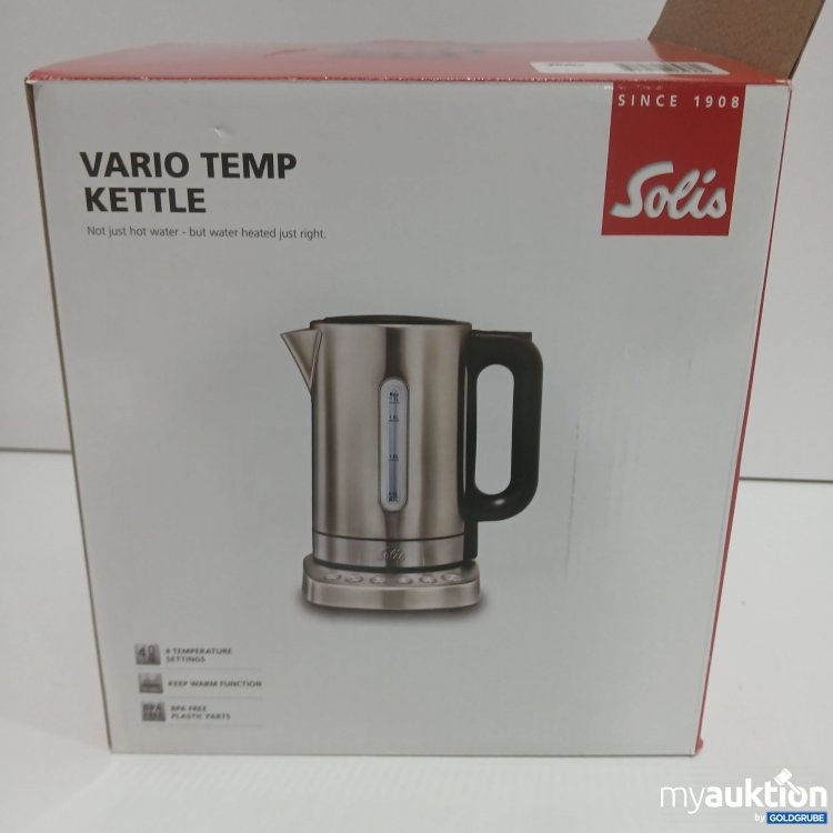 Artikel Nr. 361161 Artikel Nr. 361161: Solis Vario Temp Kettle 1,7l 5516